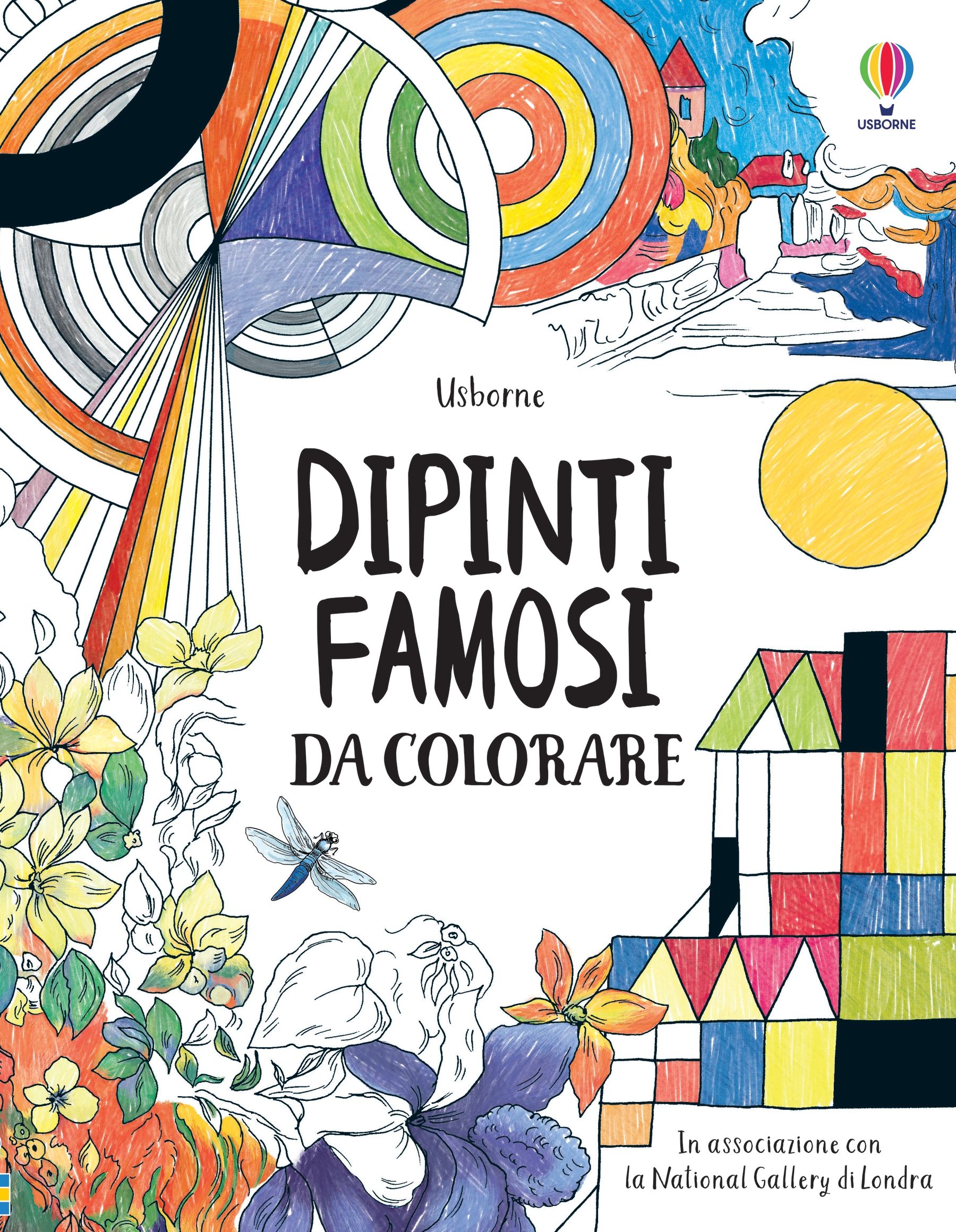 Dipinti famosi da colorare cover